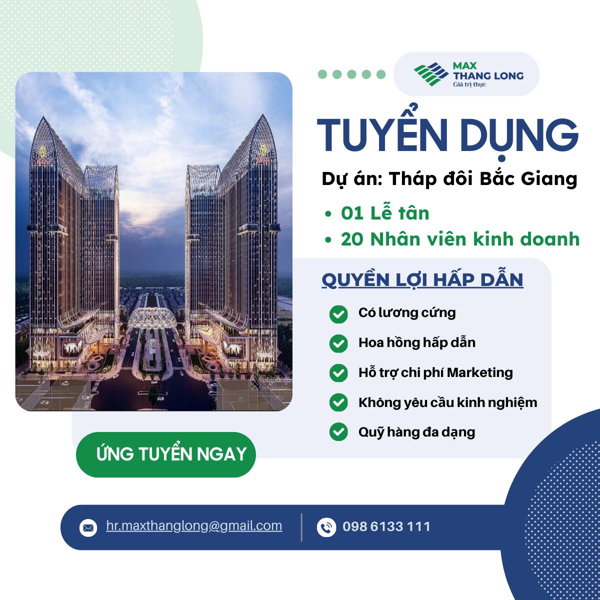 MAX THĂNG LONG CHIÊU MỘ NHÂN TÀI (01/11/2024)